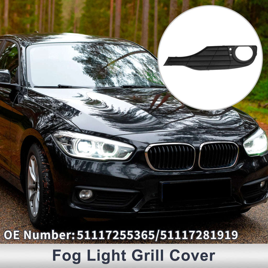 Left Front Fog Light Grill Replacement for BMW 320i (2013–2015)