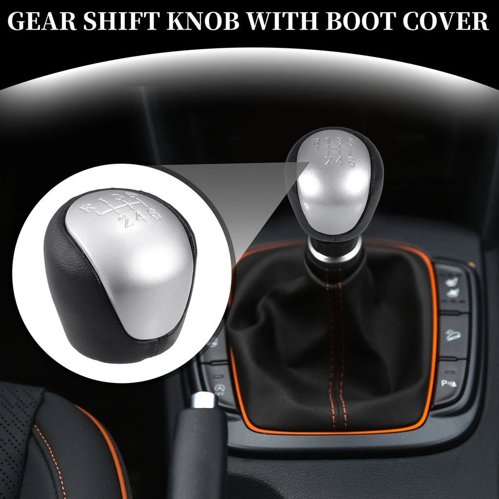 6 Speed Manual Gear Shift Knob Replacement for Hyundai IX35 (2009–2015)