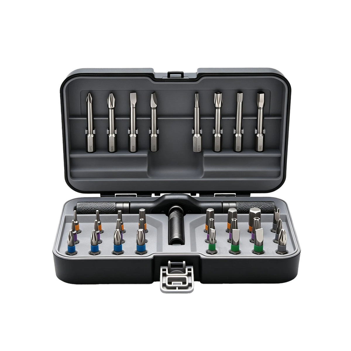 33-Piece Precision Ratchet Screwdriver Set for Bicycle Repair (Universal)