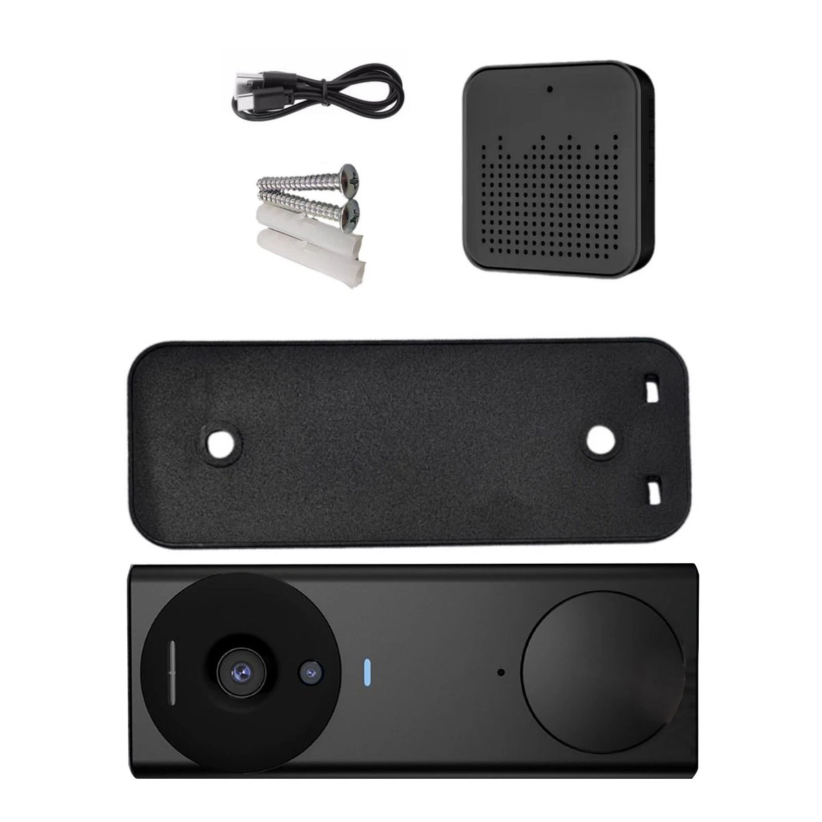 Smart Wireless WiFi Doorbell Camera Intercom Security Bell