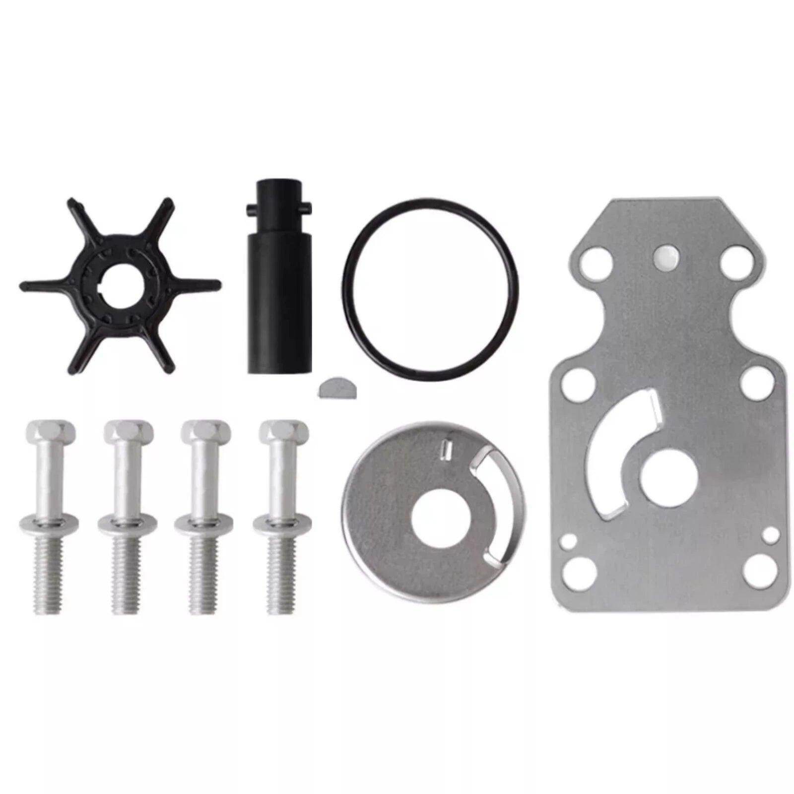 Water Pump Repair Kit for Yamaha T8/T9.9 (4-Stroke) (Repl 69G-W0078-02, 69G-W0078-00)