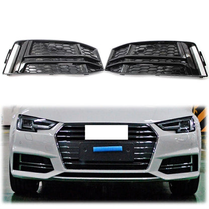 2X Front Bumper Lower Grille for Audi S4 A4 B9 (2017–2018)