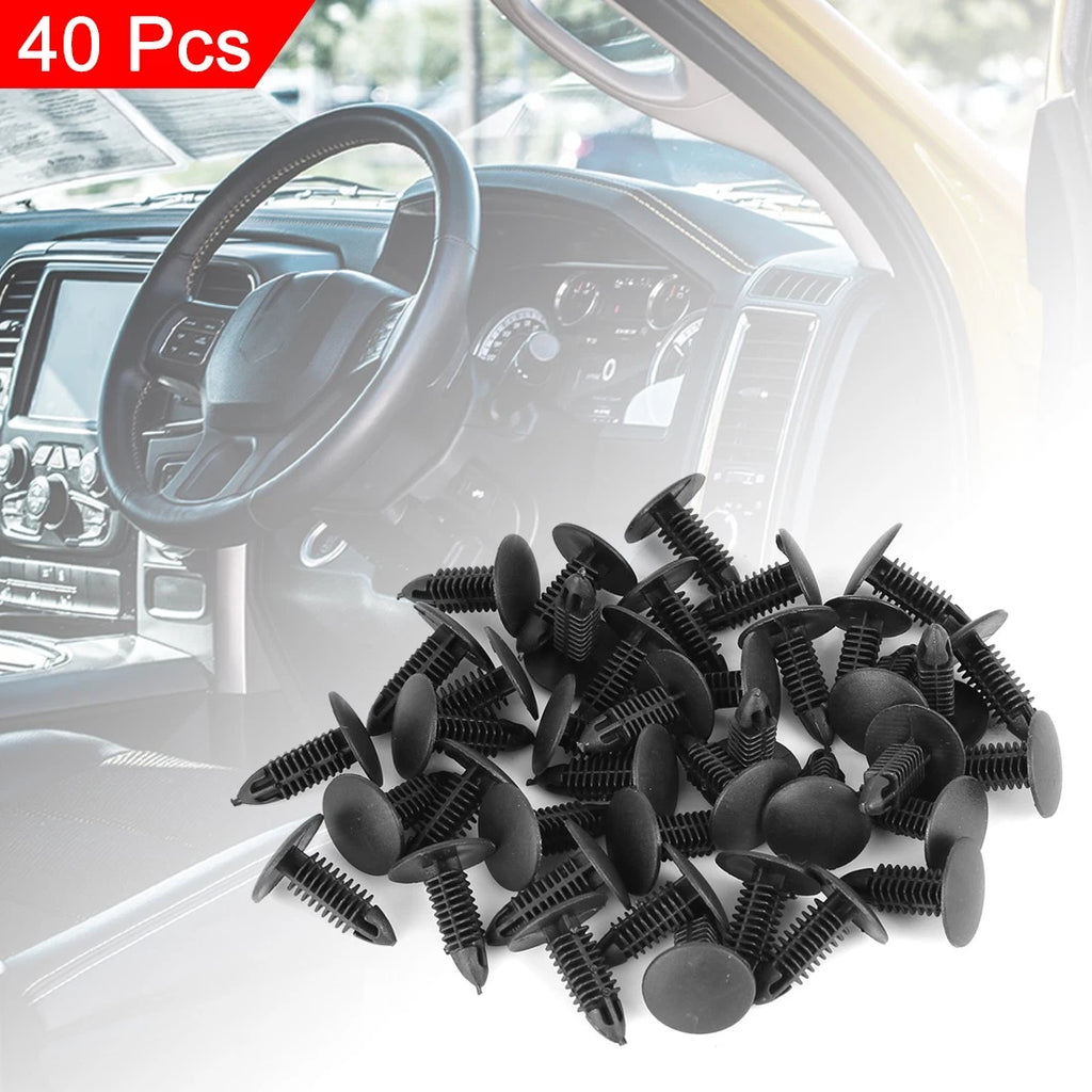 Plastic Bolt Rivets Fasteners Bumper Retainer Trim Kit for Toyota (2000–2018)