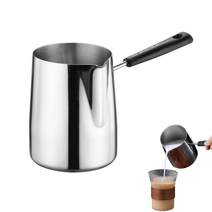 Milk Heating Pan for Cooking Experience (No Year Range Provided)