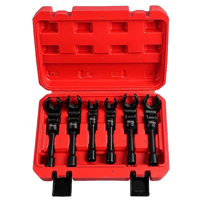 Fuel Line Wrench for Garage Repair - Adjustable Head, Alloy Construction