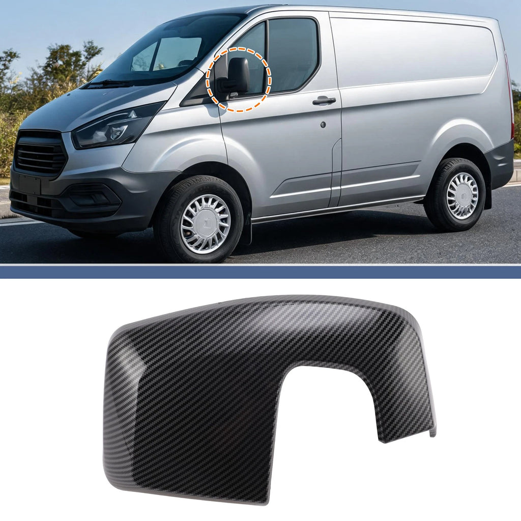 Rearview Mirror Cover Cap Left for Ford Transit Custom V362 (2012–2023)