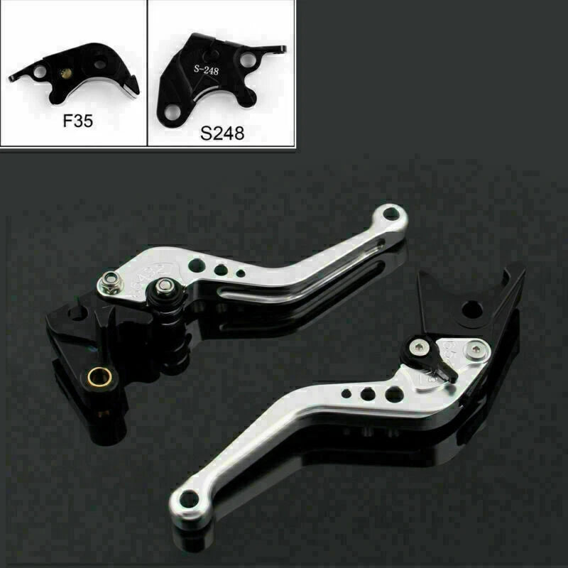 Short Brake Clutch Levers for Suzuki GSXR600 GSXR750 (2004–2005) T9