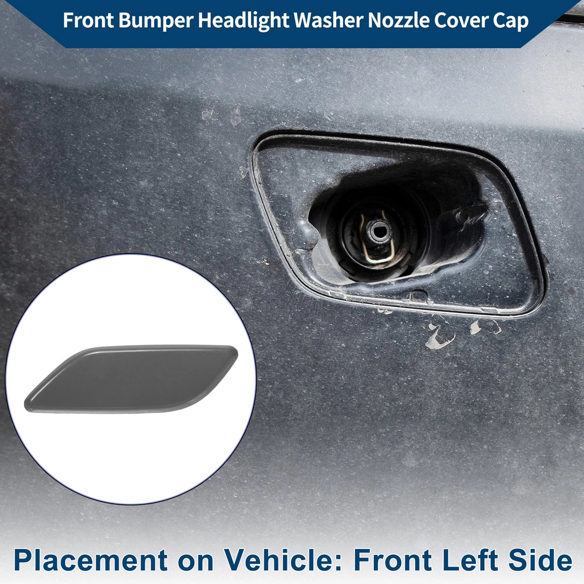 Front Left Washer Nozzle Cover Cap for Honda Accord (2008–2010)