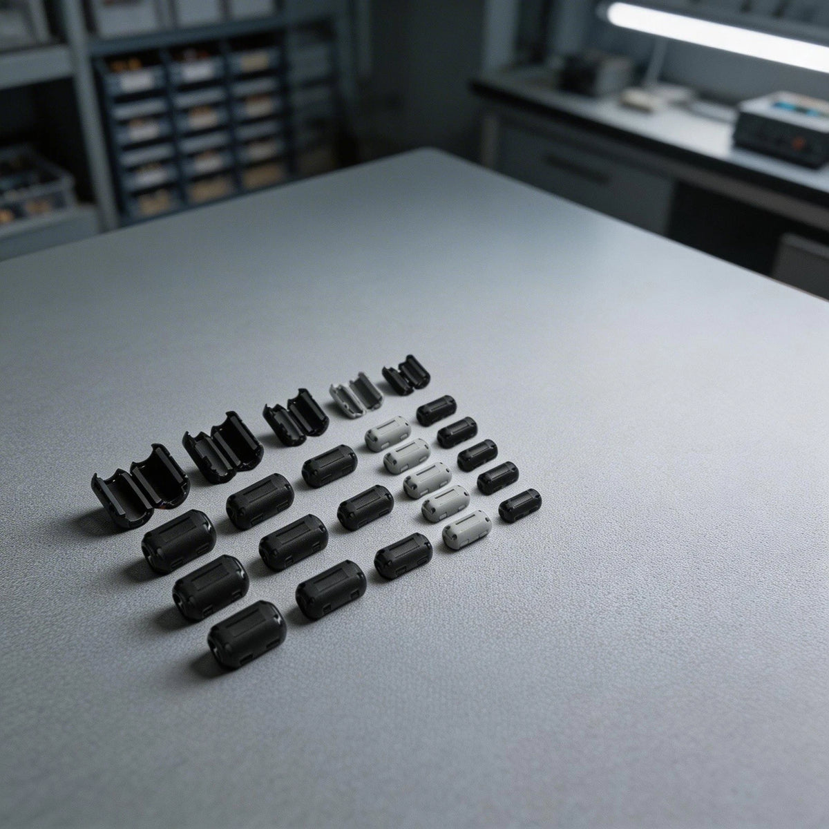 USB Cables with Ferrite Beads for Tool-free Installation