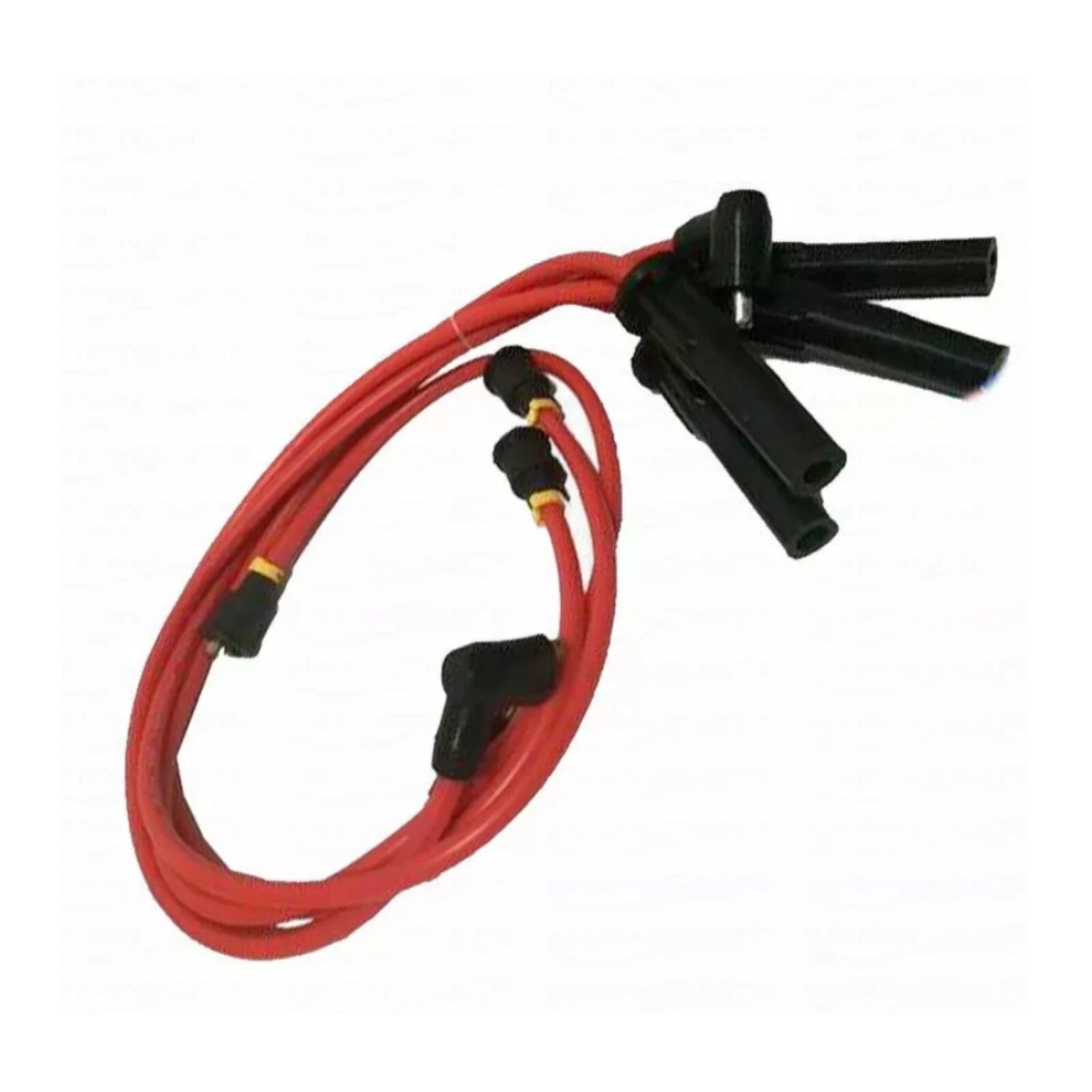 Spark Plug Wire Kit for Volvo Penta 4 Cylinder 230 AQ BB (Replaces 875571, 834365)