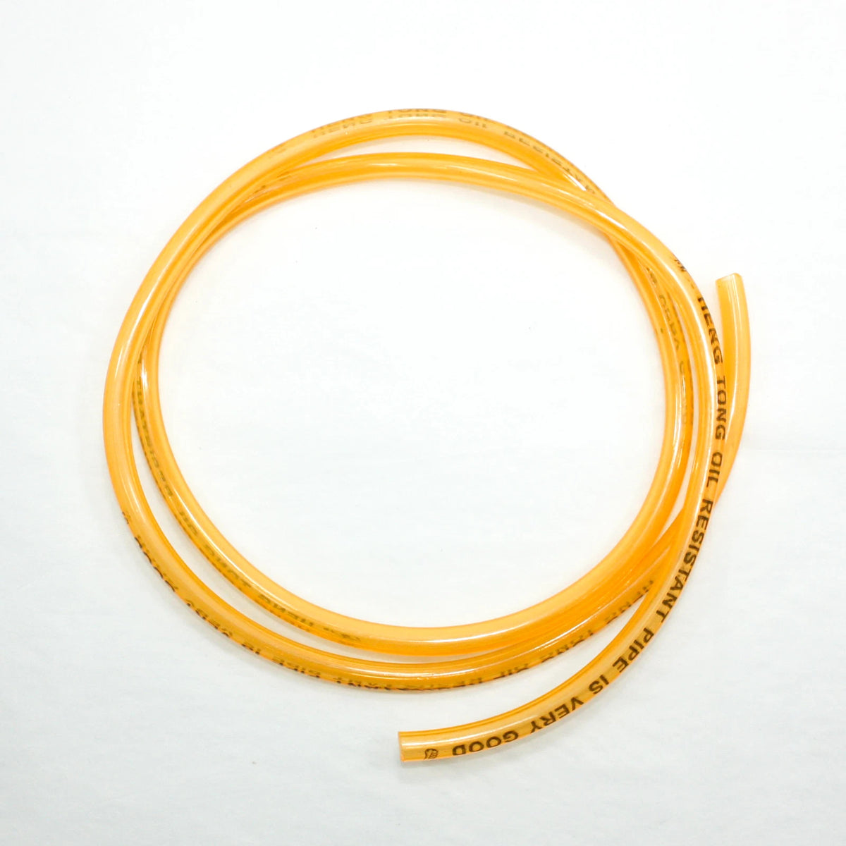 Clear Orange Fuel Line Hose 5mm ID for ATV Buggy (3 Meters)
