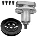 Deck Spindle Assembly and Pulley Replacement for John Deere Sabre 48" (1948–2018)