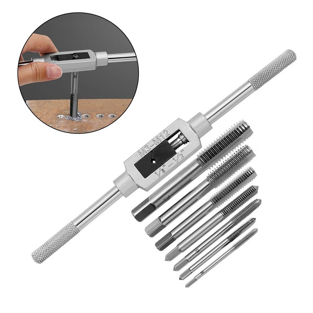 Adjustable Ratchet Tap Wrench for M3 Precision Tapping