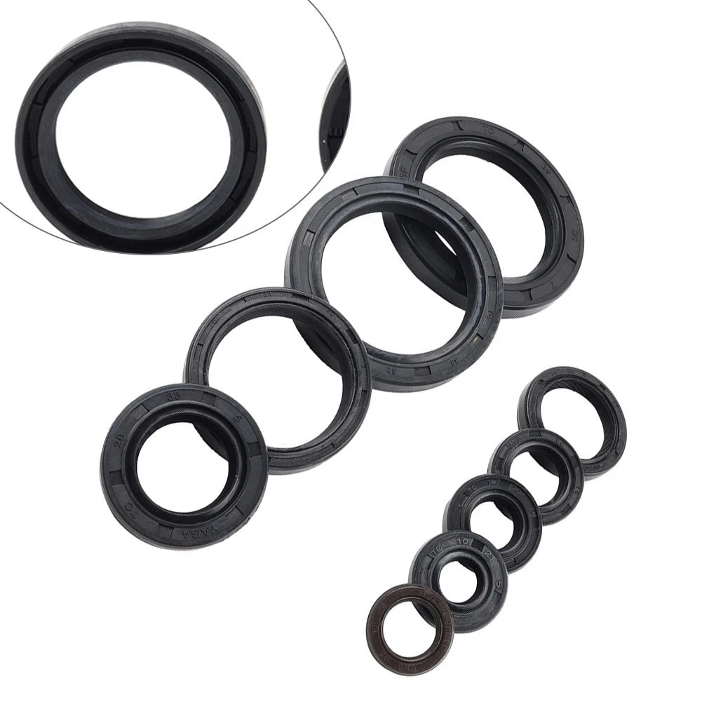 9-Piece Engine Oil Seal Kit for Honda CRF450X (2005–2009, 2012–2017)