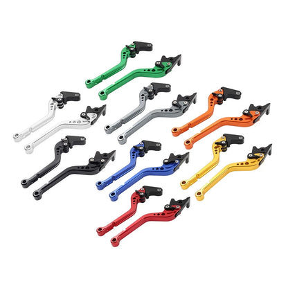 CNC Adjustable Brake and Clutch Levers for Yamaha XTZ700 (2019–2025)