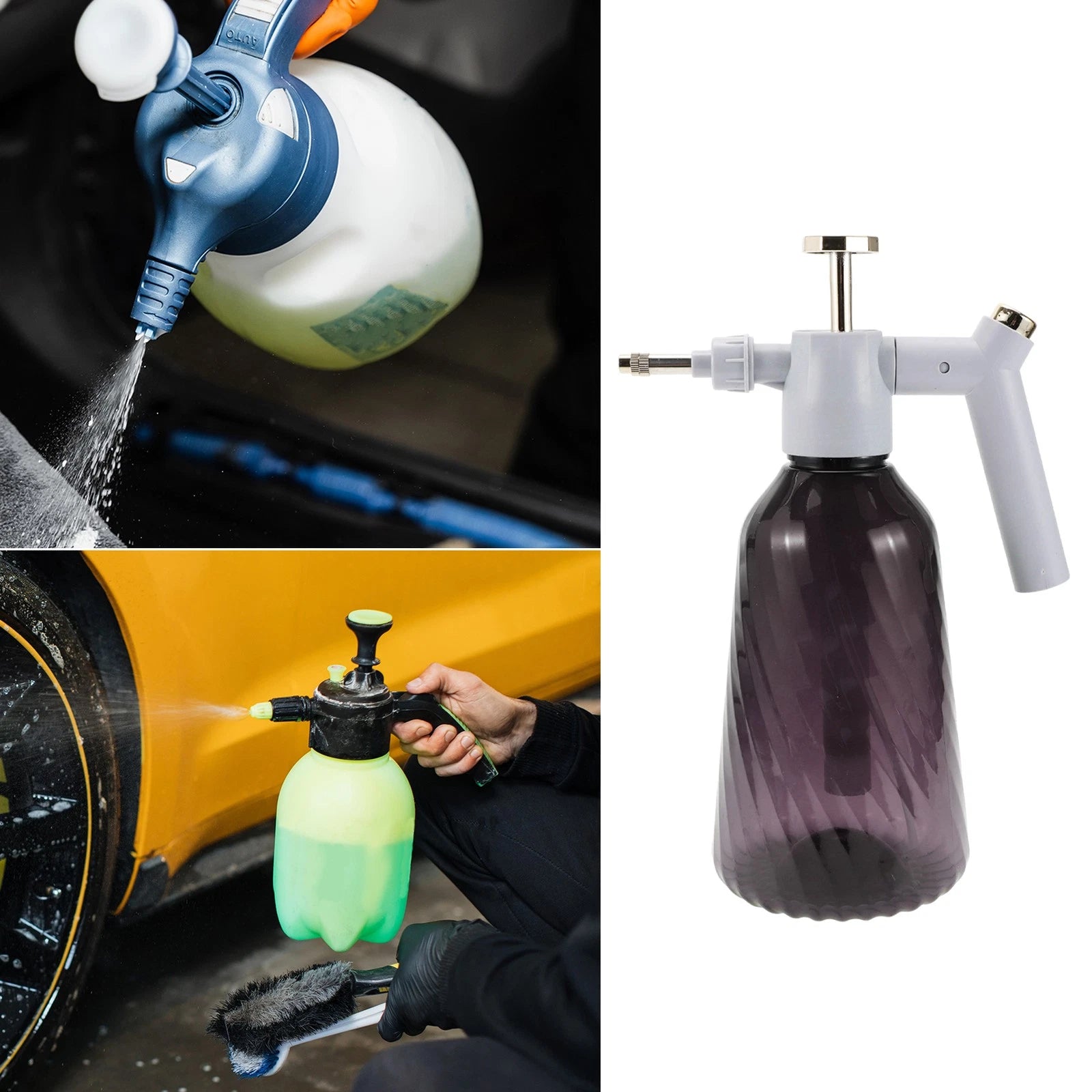 1.5L Pump Spray Washer Bottle for Car (Universal)
