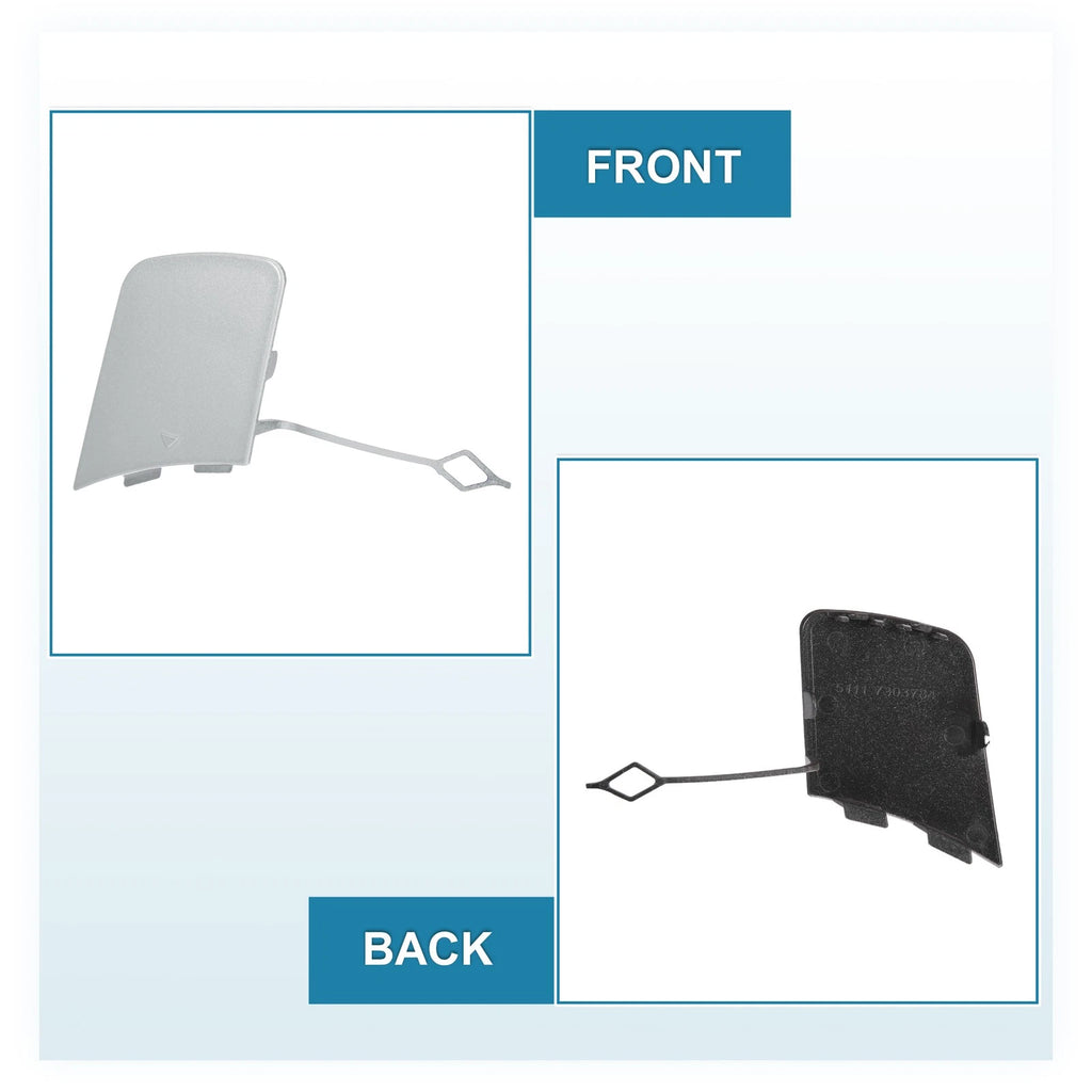 Front Bumper Tow Hook Cover Replacement for BMW X1 E84 (2012–2015)