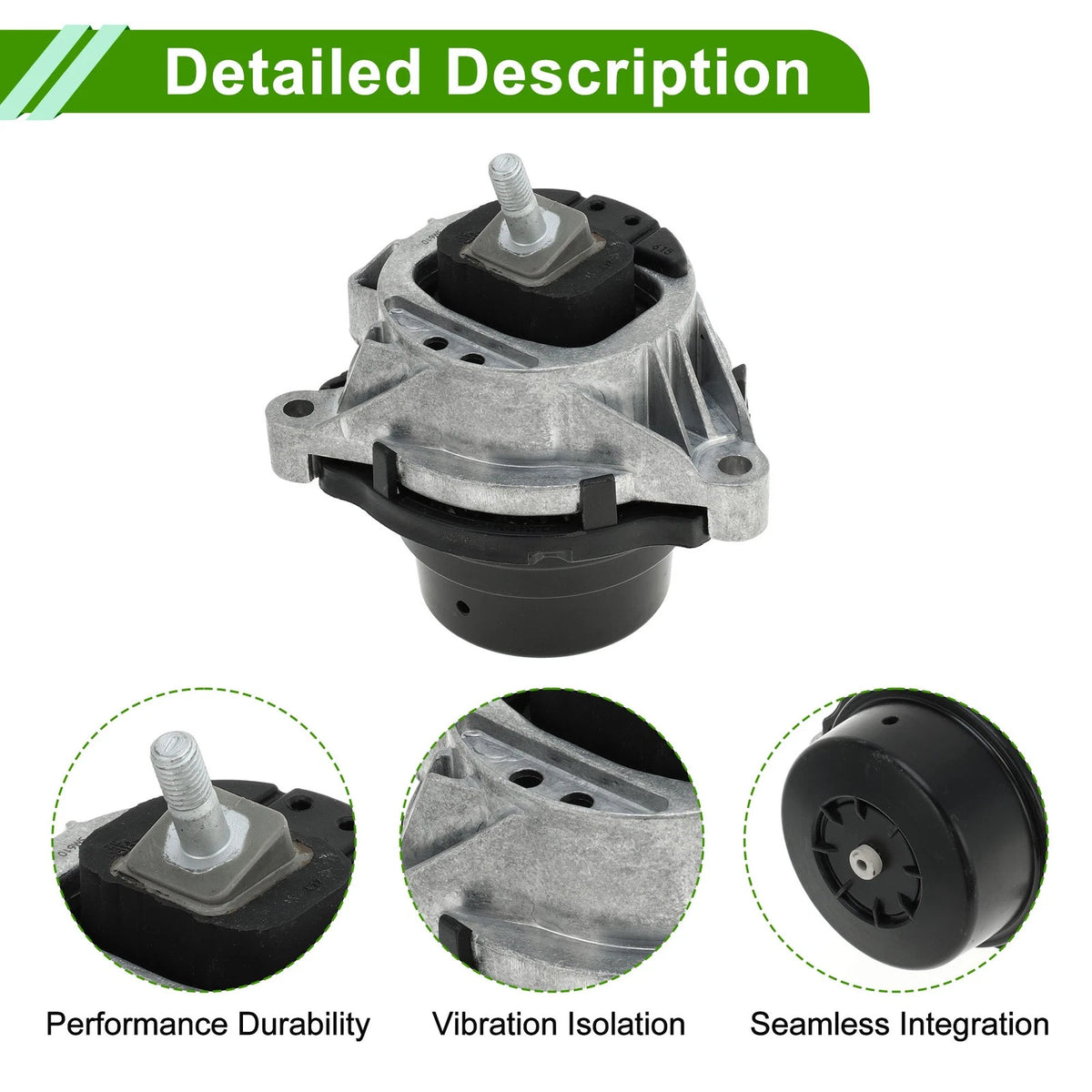Engine Motor Mount for BMW 3 Series F35 (2016–2019) 1.5T A/MT