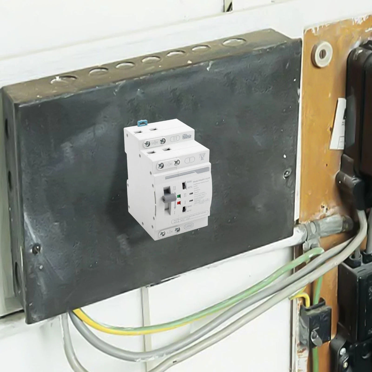 Automatic Electrical Transfer Switch for Dual-Power Capability