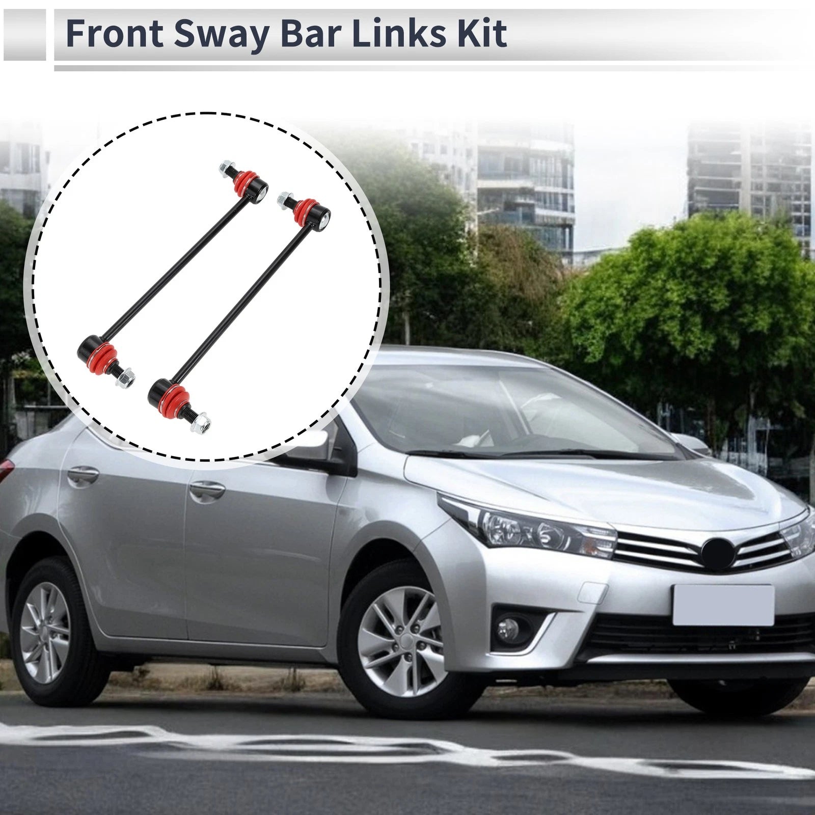 Front Stabilizer Bar Links Replacement for Pontiac Vibe (2003–2010) 2 Pcs