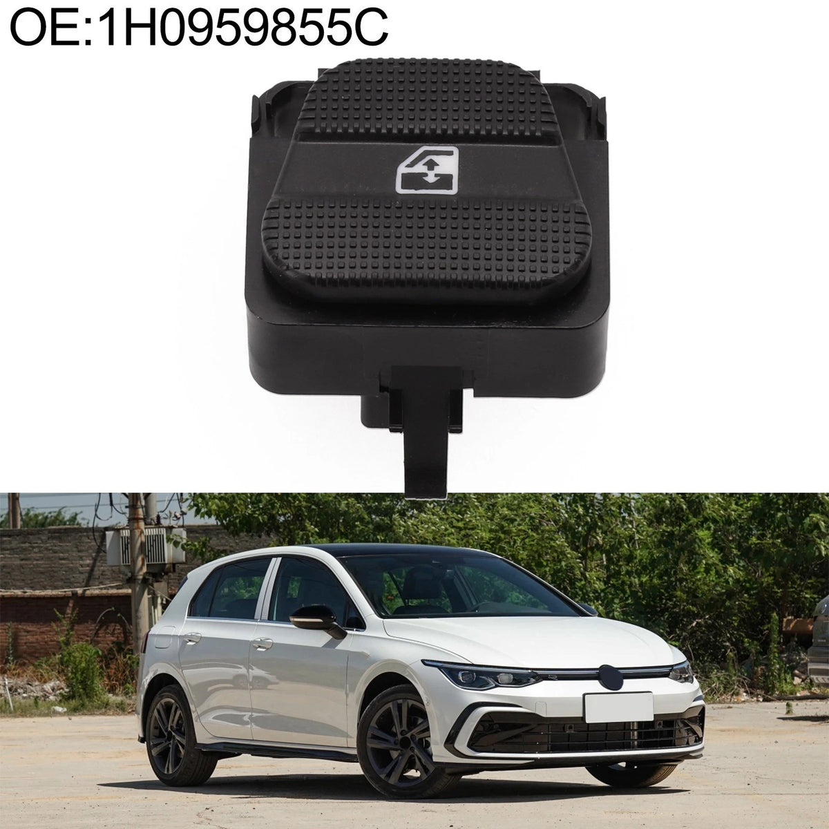 Electric Regulator Switch Button for Golf III (1992–1997)