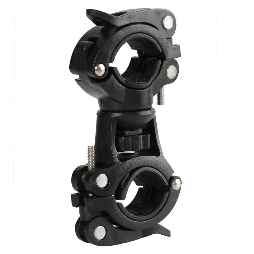 Bike Flashlight Holder for Pump and Flashlight Tubes (20-35mm) Quick Release