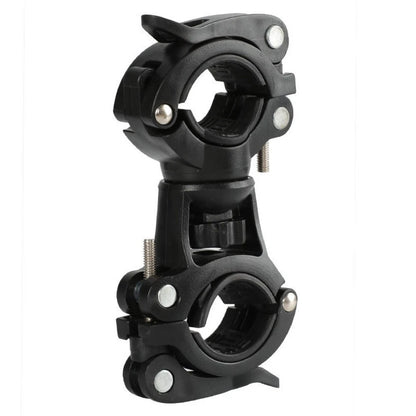 Bike Flashlight Holder for Pump and Flashlight Tubes (20-35mm) Quick Release