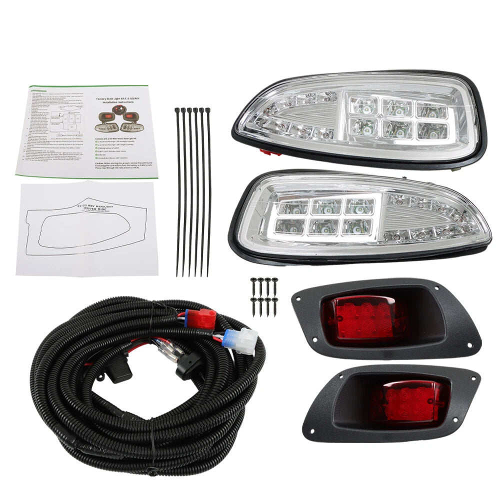 LED Light Kit for EZGO RXV Golf Cart (2016–Present)