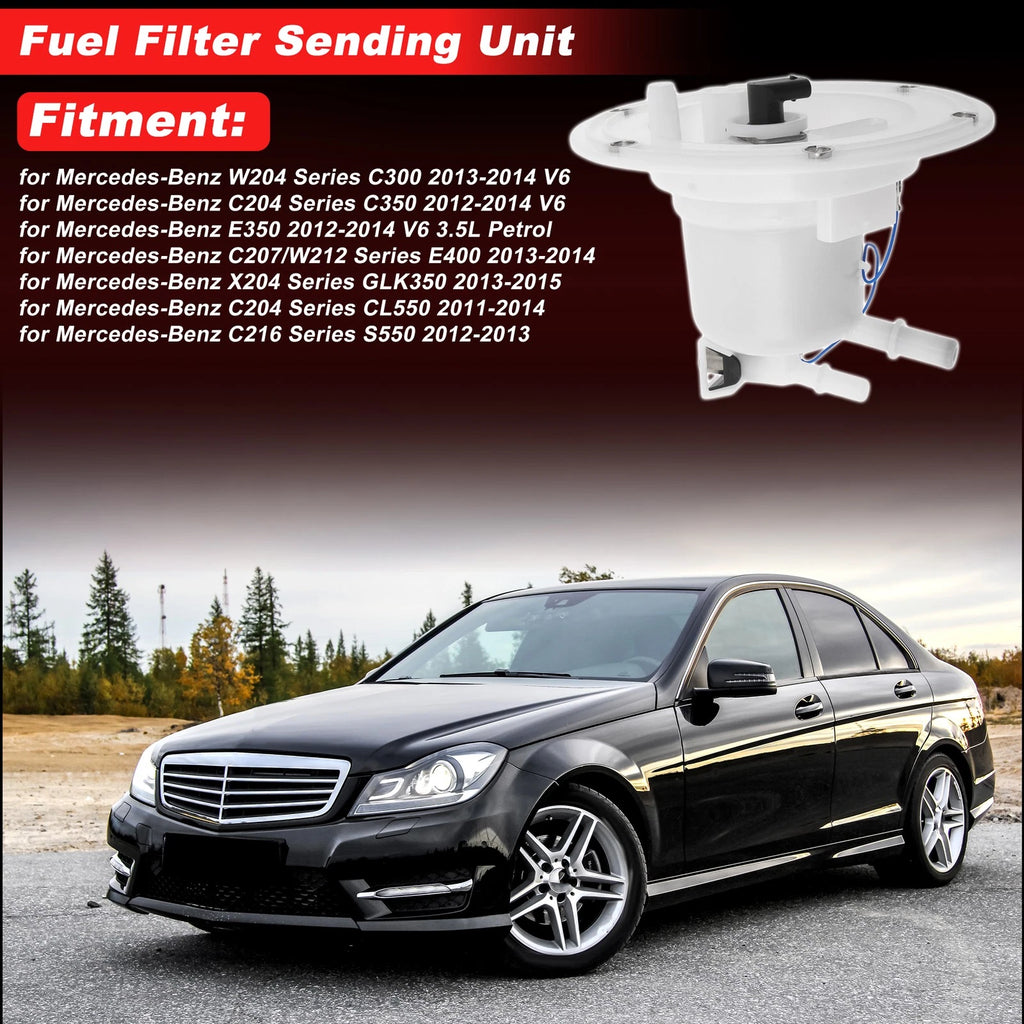Fuel Filter Replacement for Mercedes-Benz C300 W204 (2013–2014)