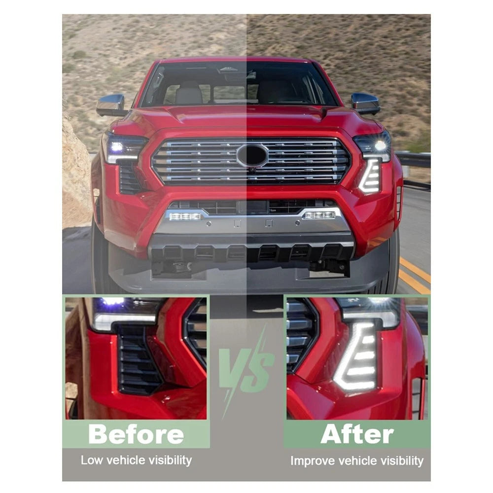 LED Daytime Running Lights for Toyota Tacoma (2024–2025)