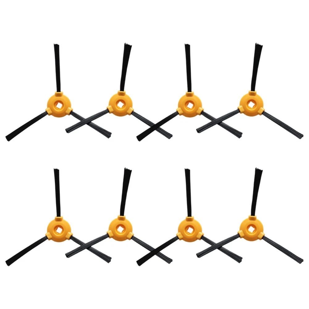 8 Pcs Side Brush for Robot Accessory (Plastic + Nylon)