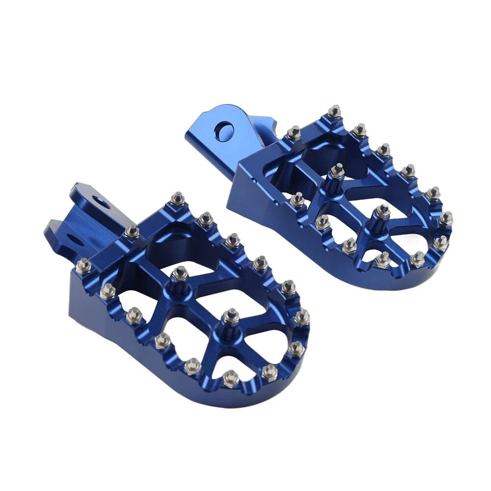 Blue Foot Pegs for Sur Ron S/X, Honda CRF 150F 230F (2003–2019)