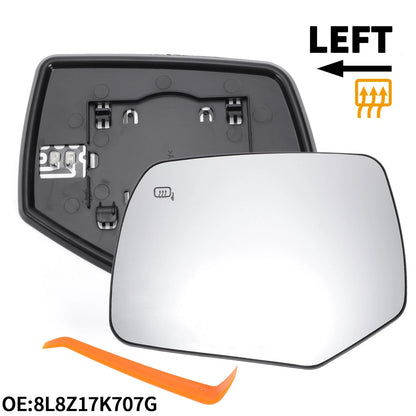 Heated Left Side Mirror Glass for Ford Escape (2008–2012)