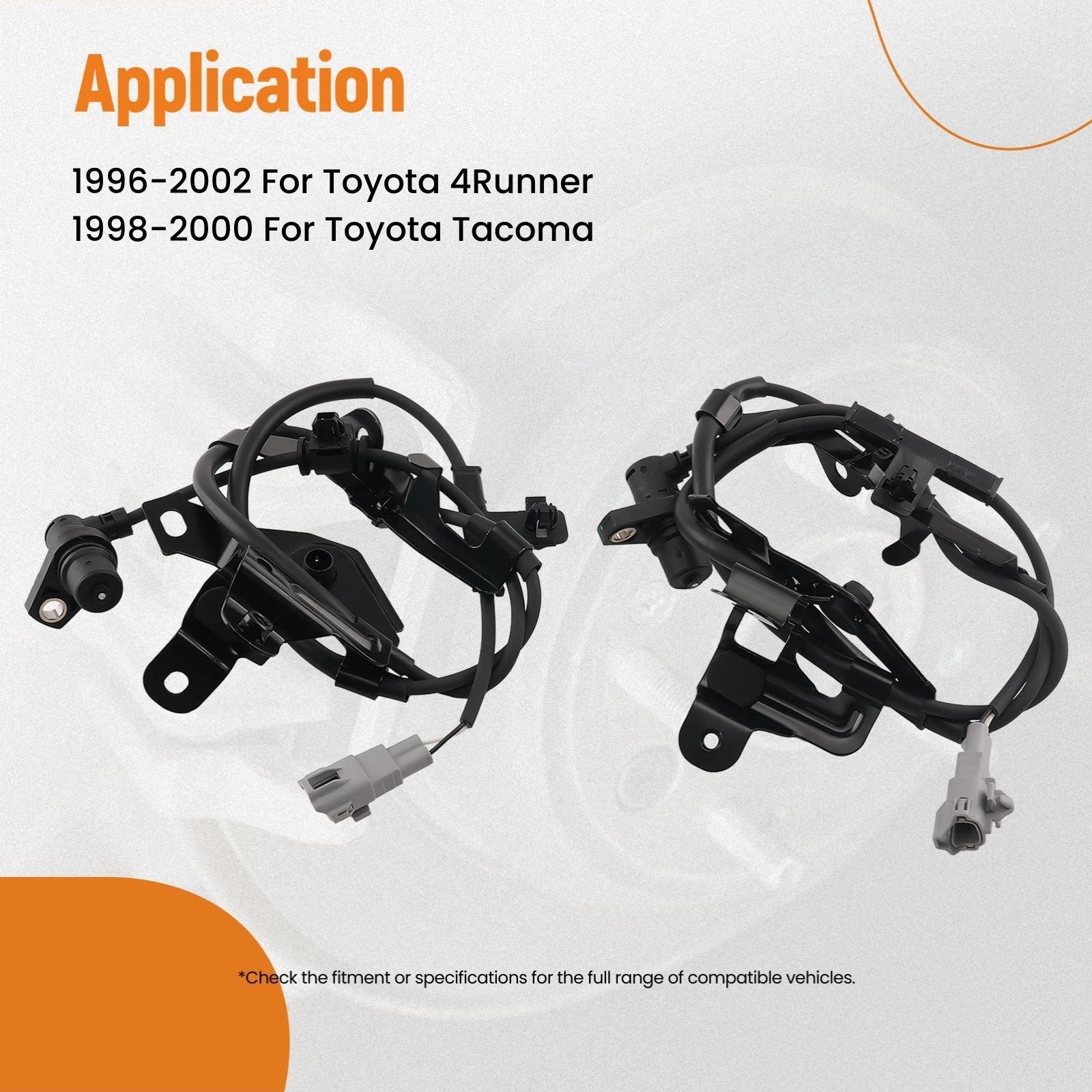 ABS Sensor Front for Toyota 4Runner Tacoma (1996–2002, 1998–2000) ALS770 ALS732