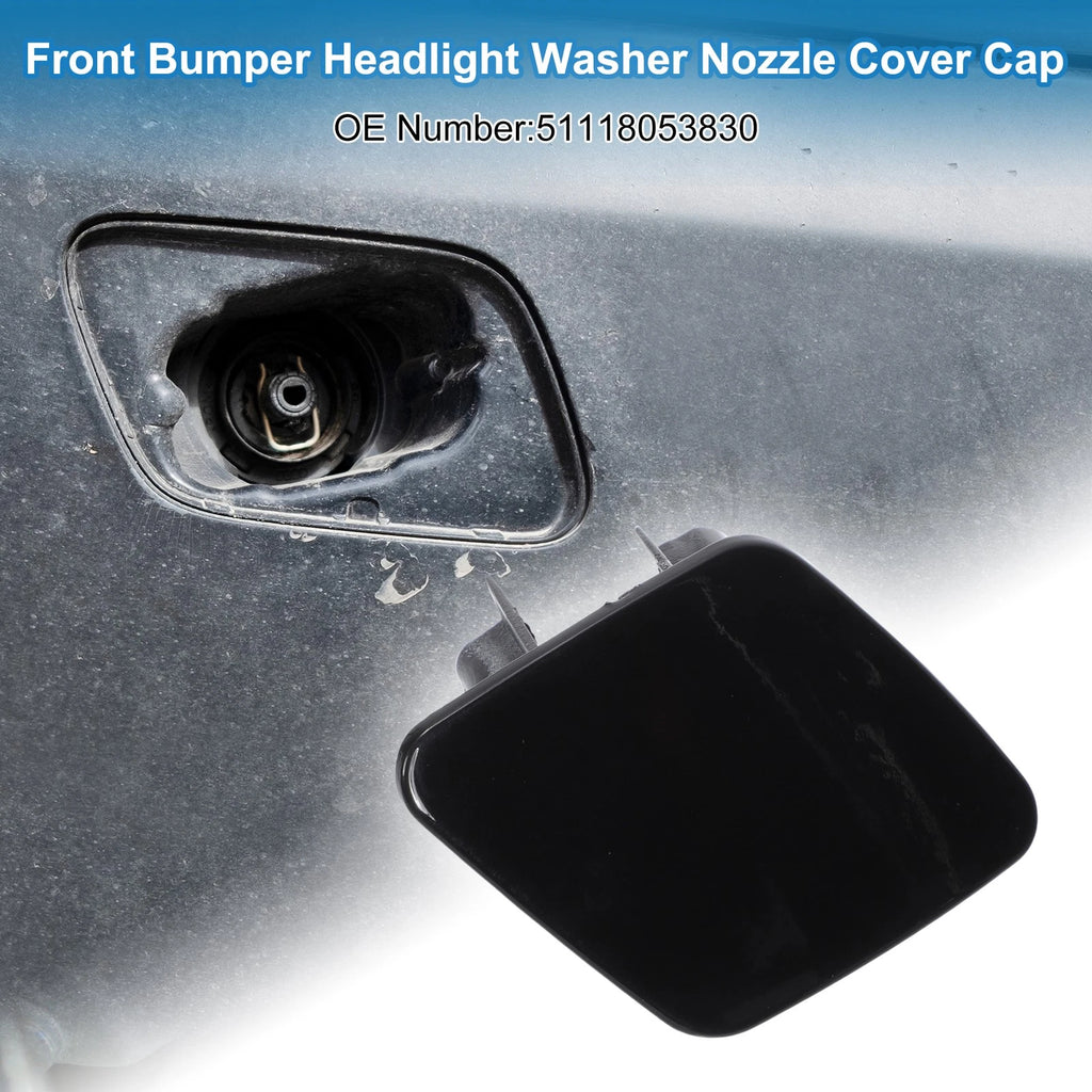 Front Right Headlight Washer Nozzle Cover Cap for BMW 1 Series (2008–2019)