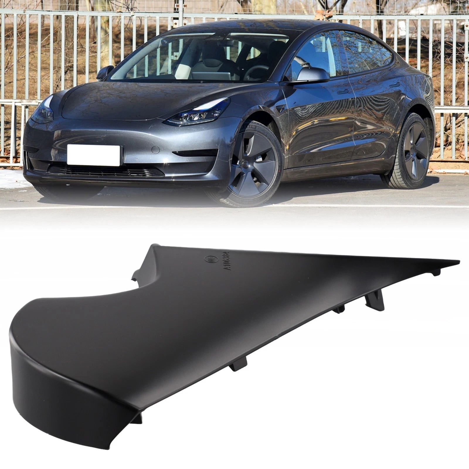 Left Rearview Mirror Bottom Shell for Tesla Model 3 (2017–2023)