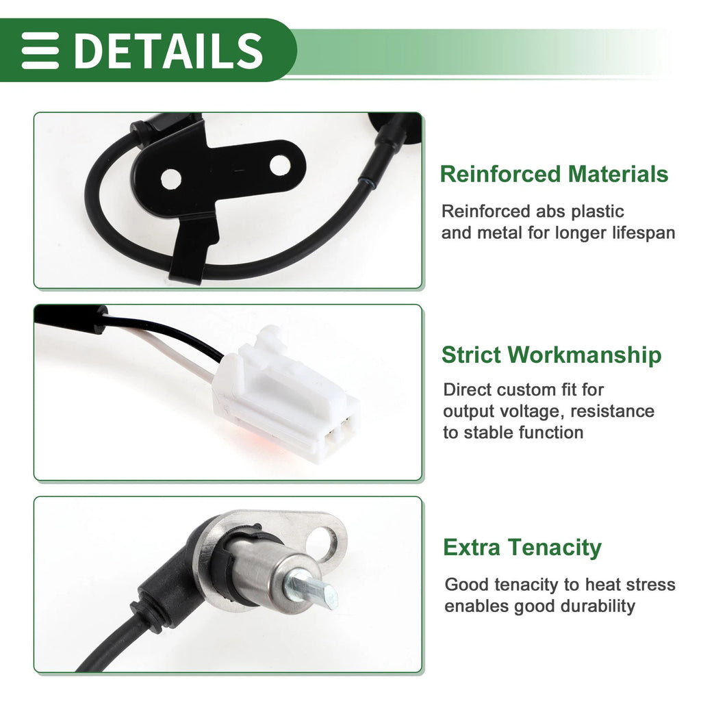 ABS Wheel Speed Sensor Replacement for Mazda 323 (1998–2004)