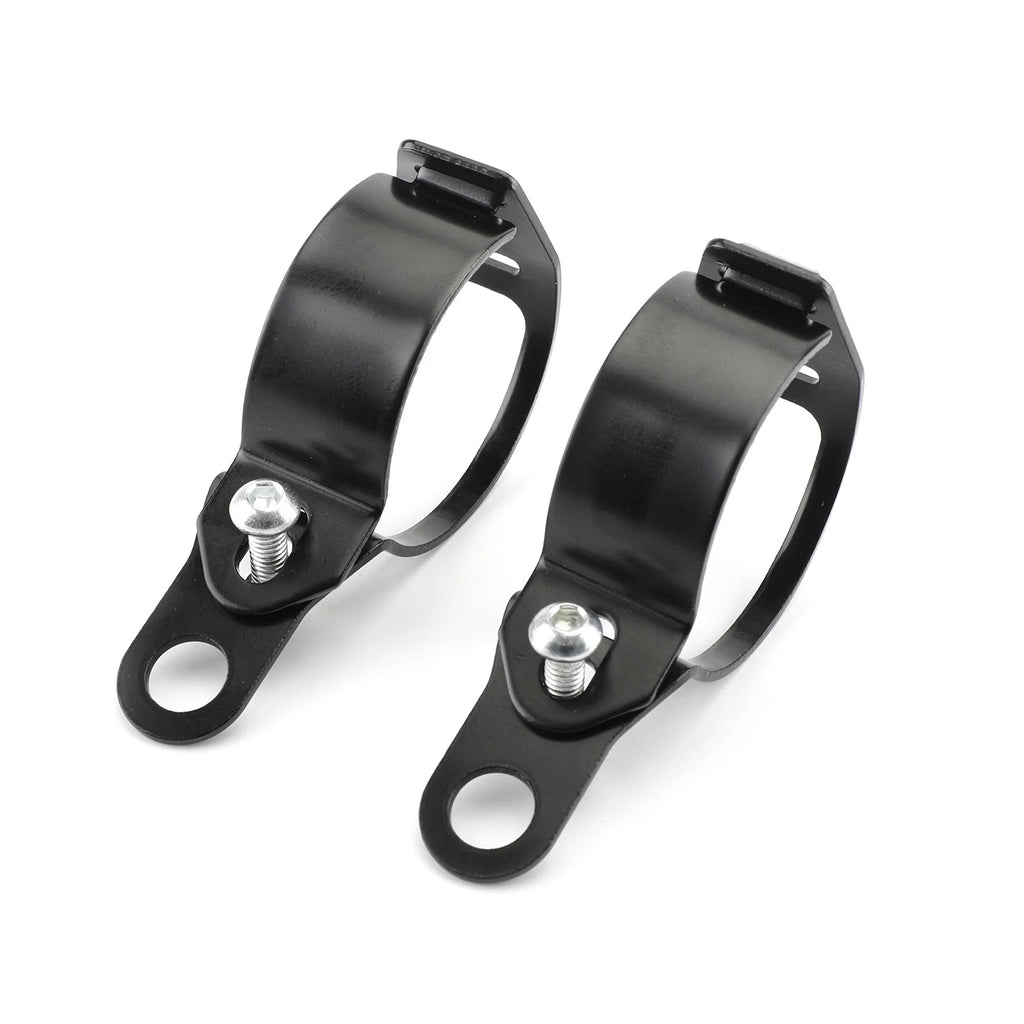 Fork Clamp Headlight Turn Signal Light-Mount Holder Bracket for Motorcycle (41mm-51mm)