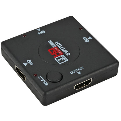3-Port HDMI Switcher 1080p 10.2G Data Transfer Speed