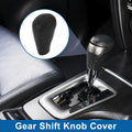 Automatic Gear Shift Knob Cover Black Silicone for Mazda 3 (2014–2019)