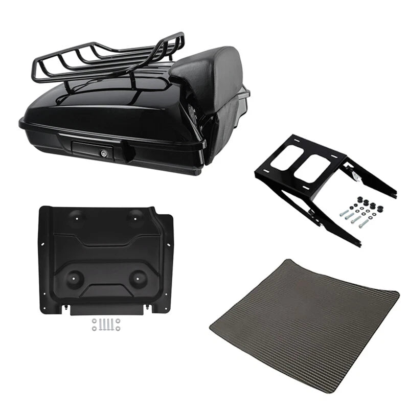 Trunk Backrest Mount Rack Plate for Harley Sport Glide (2018–2023)