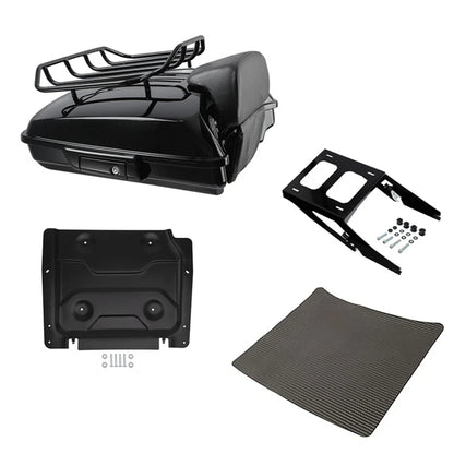 Trunk Backrest Mount Rack Plate for Harley Sport Glide (2018–2023)