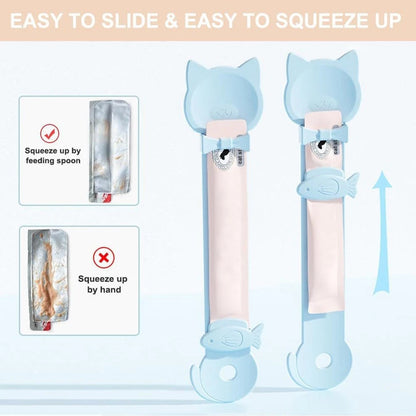 3pcs Cat Treat Spoon Dispenser Kit for Multi-Function Use