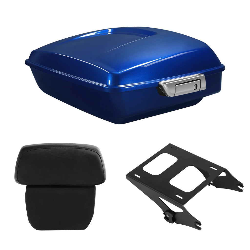 Chopped Trunk Backrest Pad for Harley Street Glide (2014–2026)