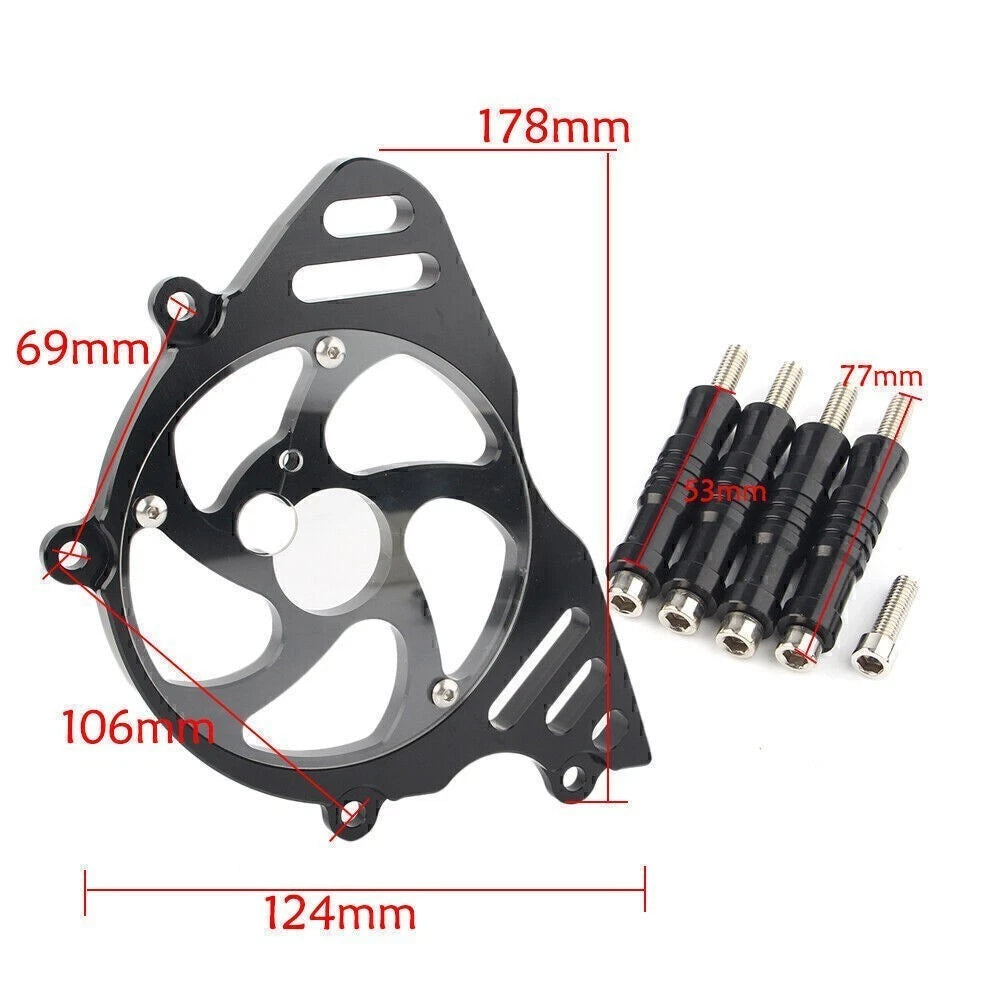 Front Chain Sprocket Cover Protector for Kawasaki Z1000 (2010–2017)
