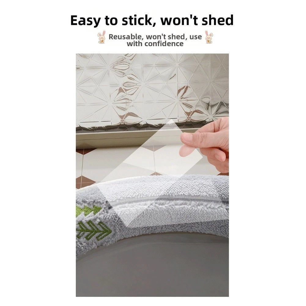 U-shaped Toilet Cover for Cold Weather Soft Plush Material