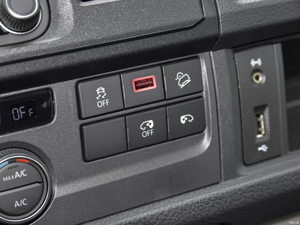 USB-A QC3.0 Charger Port Socket Kit for Transporter (2015–2024) LED Red