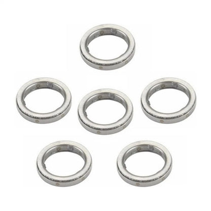 Set of 6 Decoupler Element Solenoid Injector O-Rings for BMW E90 E92 F30