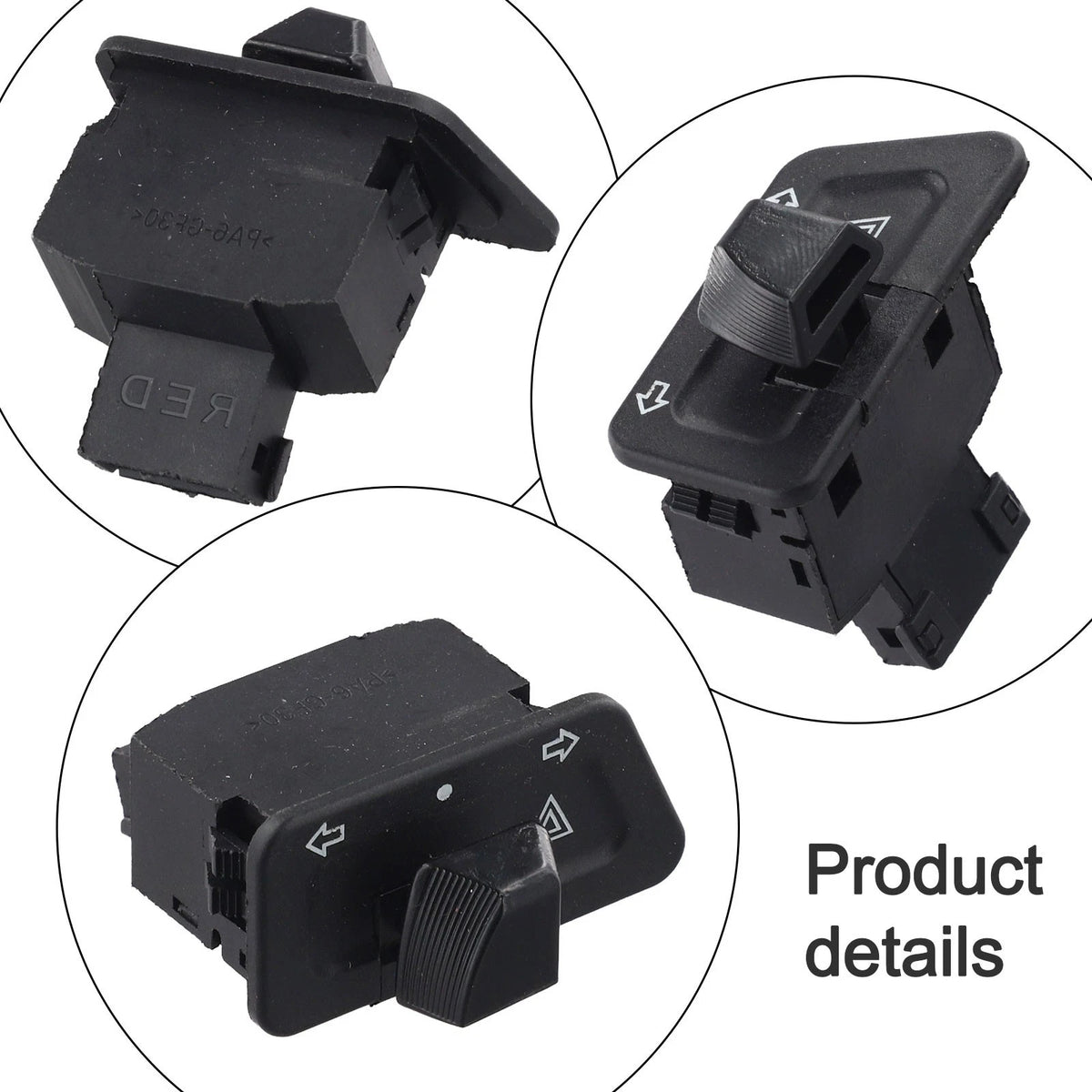 Double Flash Switch for Motorcycle Parts (Motorcycle Accessories)