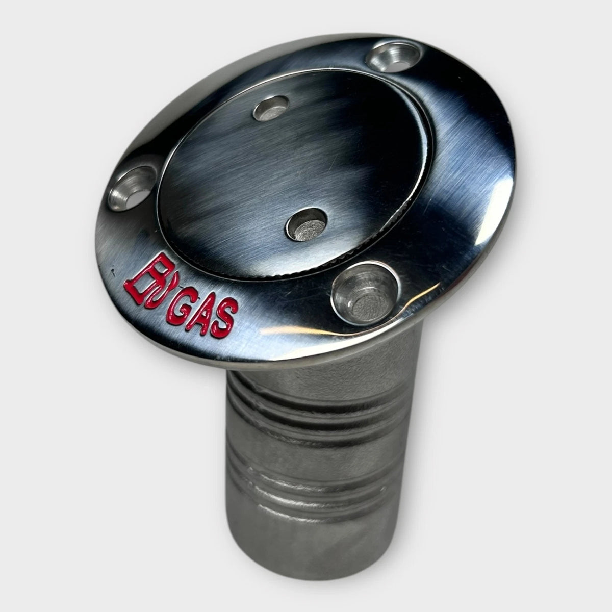 Stainless Steel Angled Gas Deck Fill for Marine (1 1/2'')